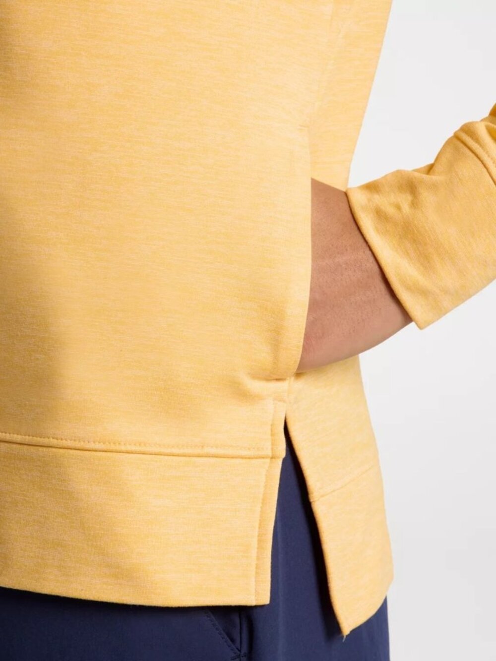 Walter Hagen Women's Performance 11 Lightweight 1/4 Zip - Color: Sunrise Orange - Picture 6 of 6